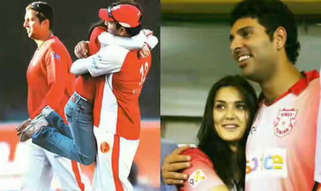 yuvraj singh Preity Zinta affaire 