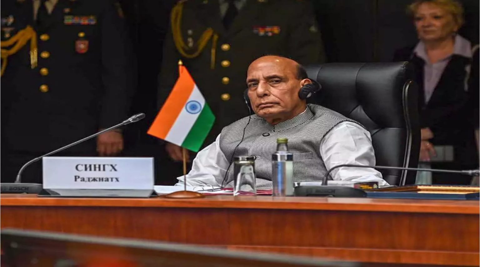 Defense Minister Rajnath Singh