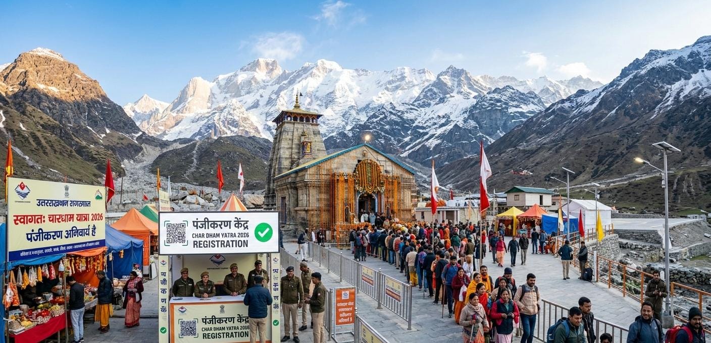 Char Dham Yatra 2026 Registration Guide Uttarakhand