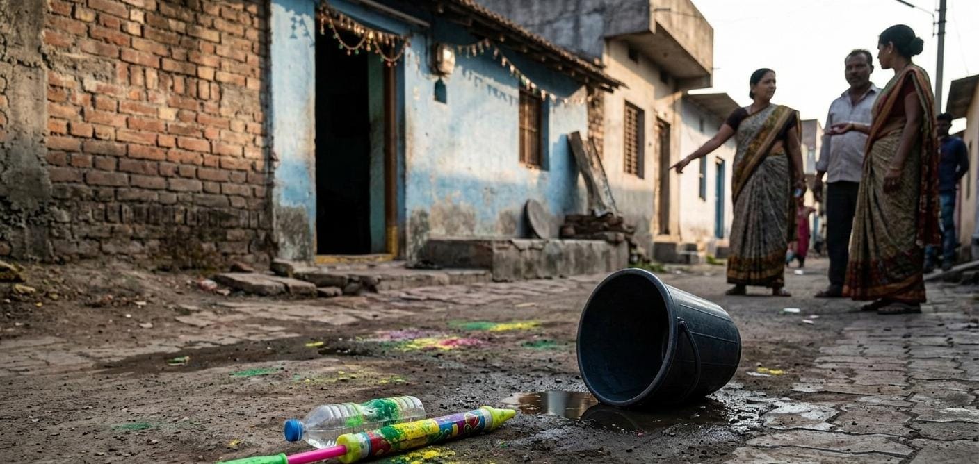 "नागपुर में दादी द्वारा झुलसाया गया 4 वर्षीय मासूम बच्चा और आरोपी महिला की सांकेतिक तस्वीर।"