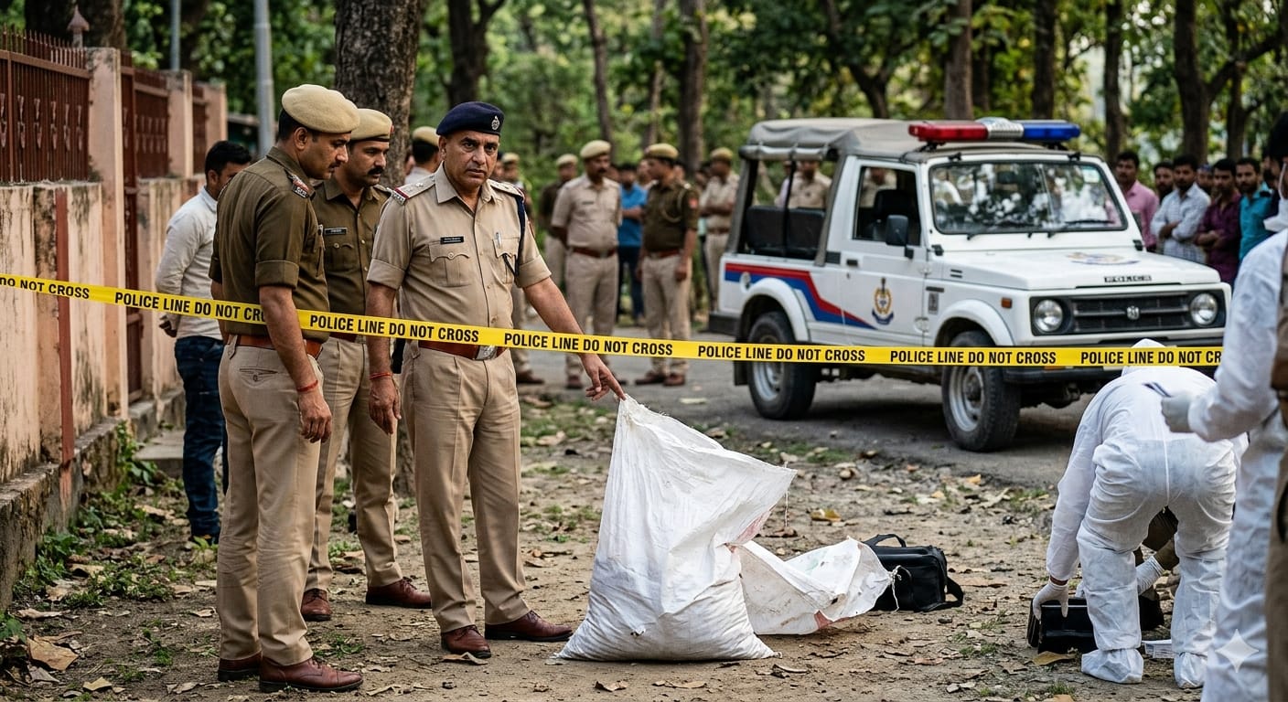 देहरादून पुलिस की गिरफ्त में हत्यारोपी रंजीत शर्मा, जिसने अपनी पत्नी रूपा की हत्या कर शव कट्टे में फेंका था।