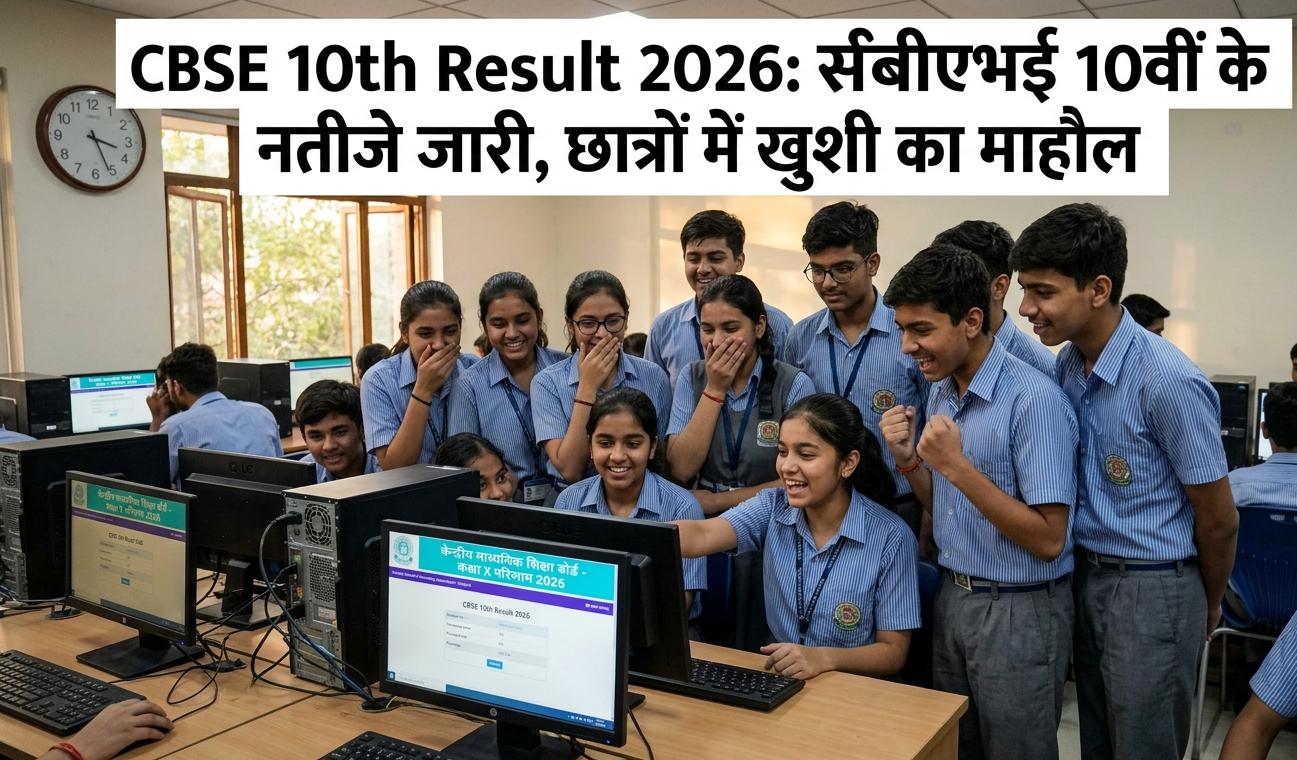 CBSE Class 10th Result 2026 announcement scorecard check online.