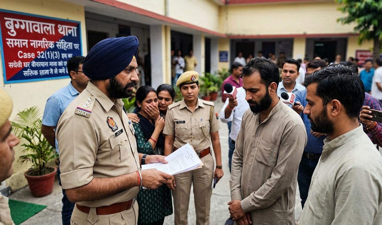 उत्तराखंड में यूसीसी के तहत हलाला का पहला मामला दर्ज, पुलिस कार्रवाई की सांकेतिक तस्वीर।