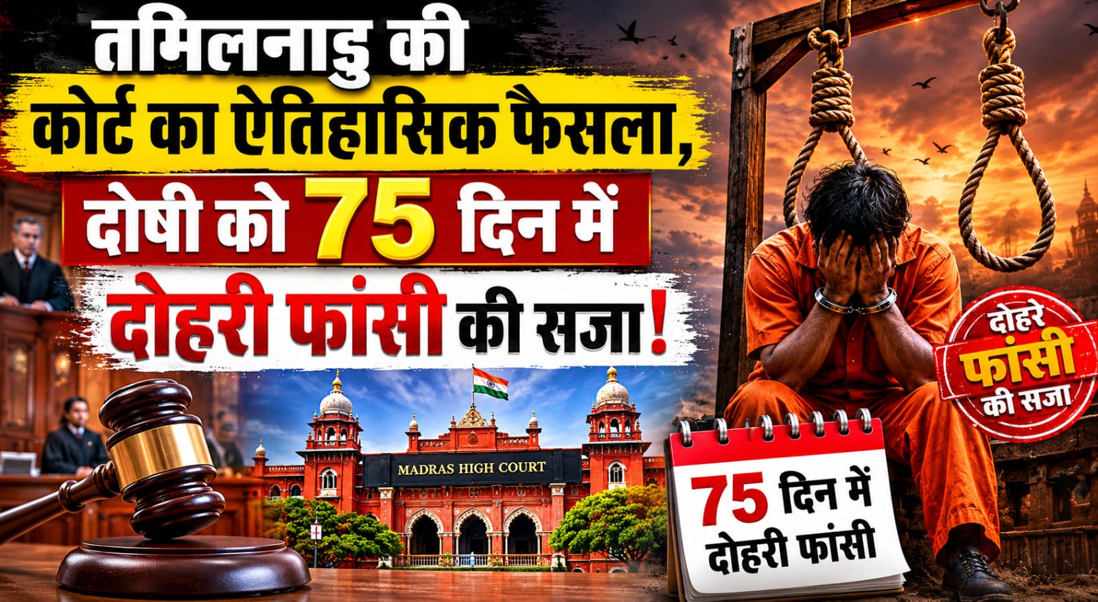 तमिलनाडु के तूतीकोरिन कोर्ट का ऐतिहासिक फैसला दोहरी फांसी की सजा