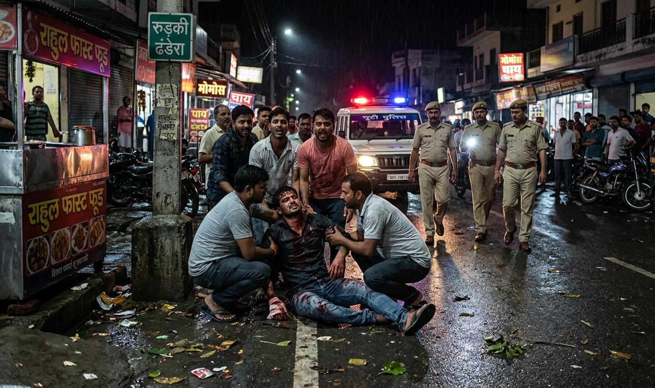 oorkee dhandera youth attacked with knife rahul civil lines