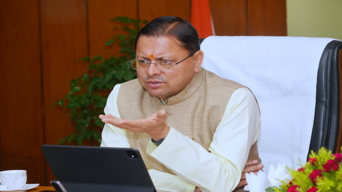 Chief Minister Pushkar Singh Dhami chairs the Uttarakhand Cabinet Meeting announcing 10 major decisions, including the end of Arabia Madrasa grants.