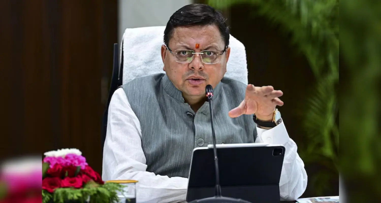 Pushkar Singh Dhami completes 5 years as Uttarakhand Chief Minister, highlighting major decisions including UCC, anti-copying law, land law and women's reservation.
