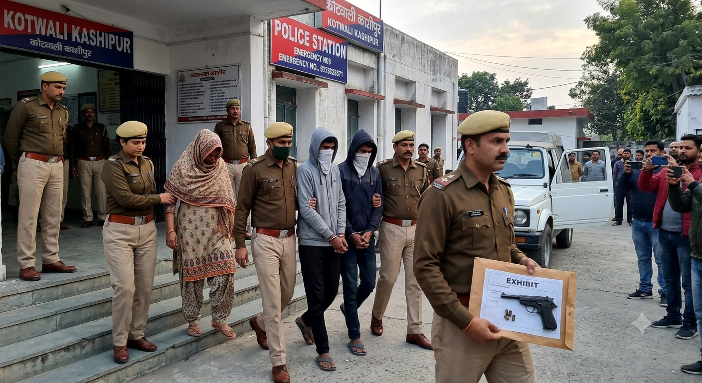Kashipur Murder Case police investigation and crime update