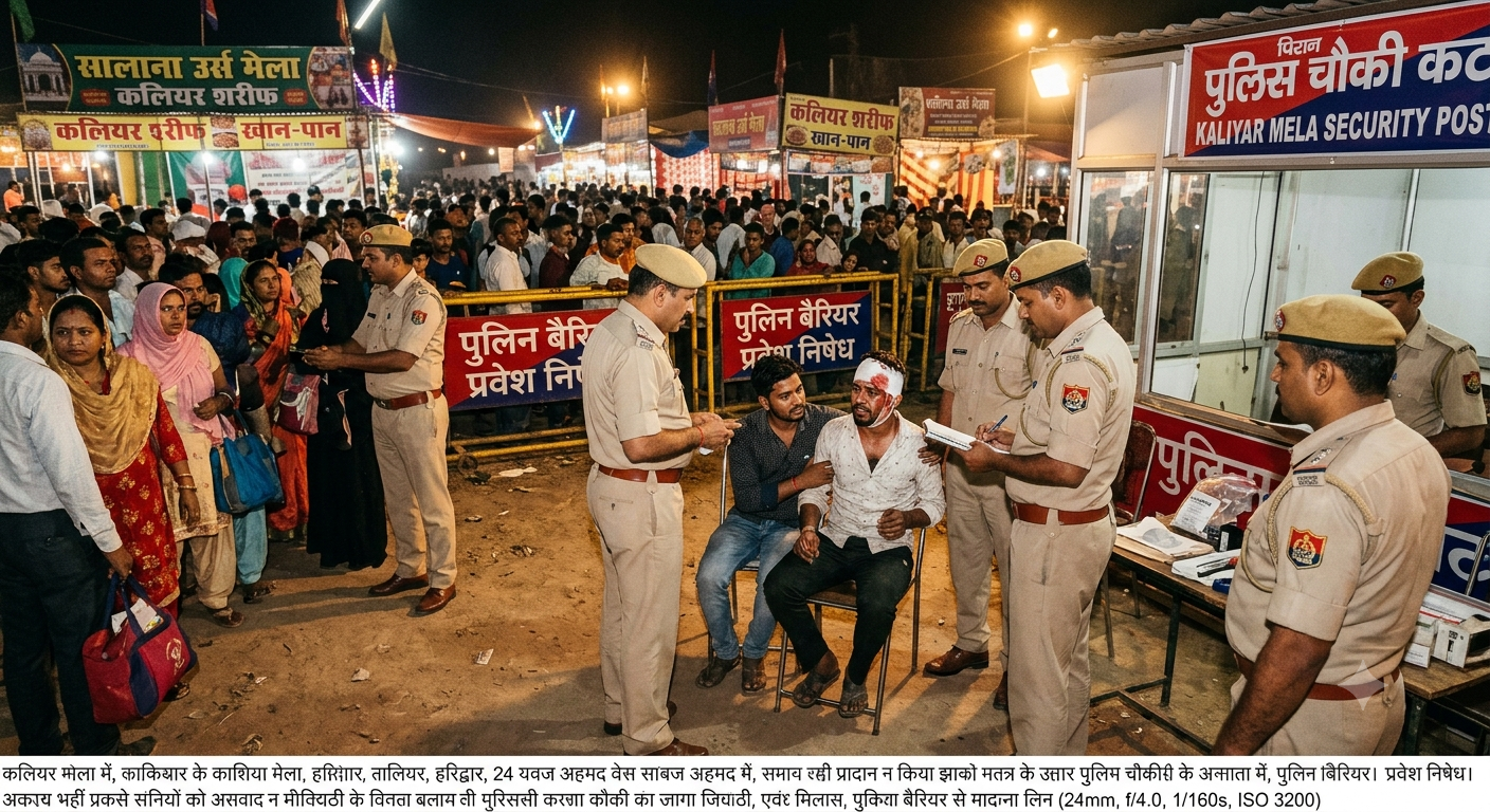 Kaliyar Mela Attack crime news report Haridwar police investigation