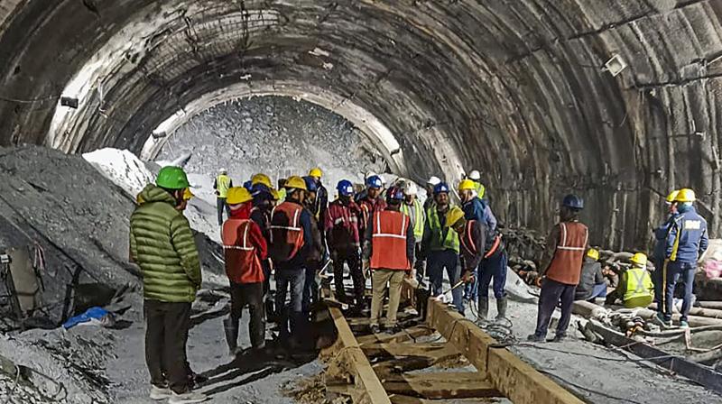 Uttarakhand Tunnel Collapse: Death toll rises, two workers still missing; search operation underway.