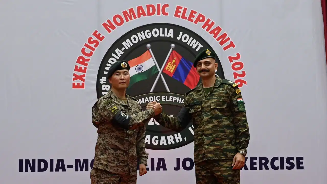 Nomadic Elephant 2026 India Mongolia joint military exercise in Pithoragarh