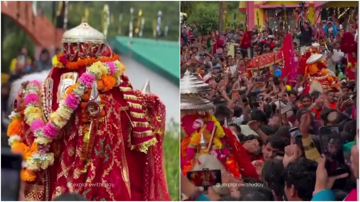 Nanda Devi Badi Jat Controversy over pilgrim entry and arrangements in Wan village
