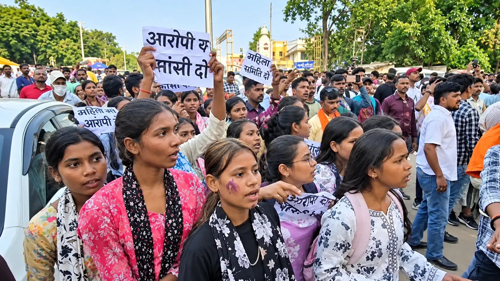 Balod Acid Attack on student and police arrest of two accused
