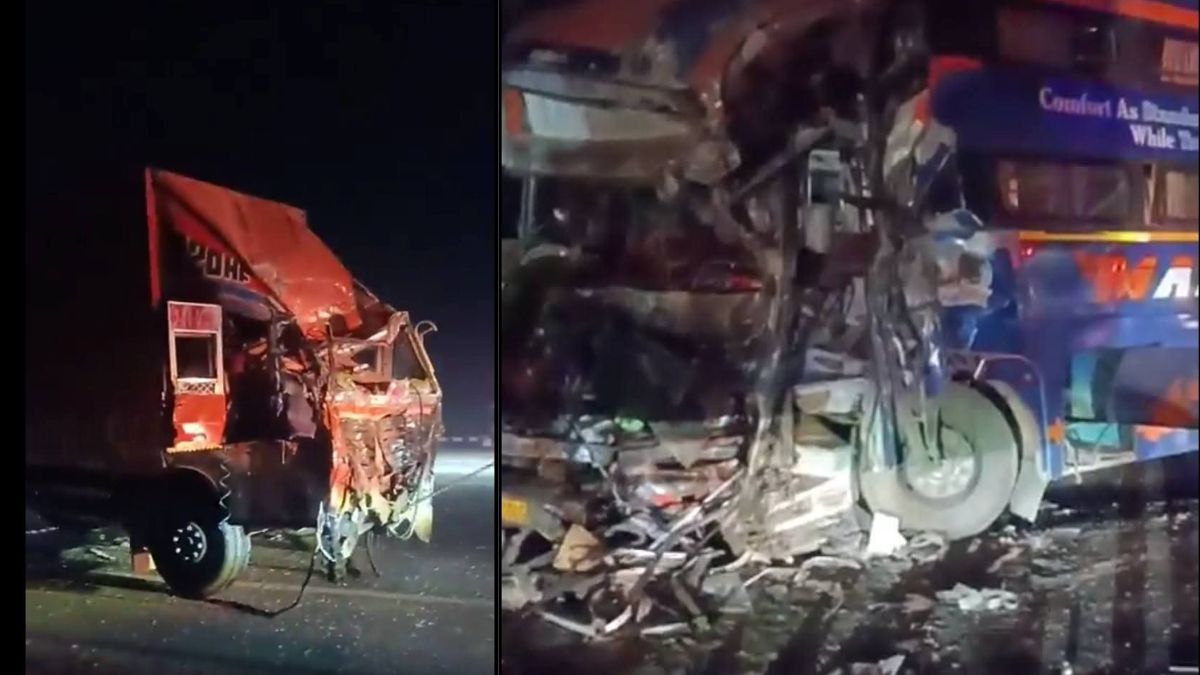 Fatal bike-scooter collision near Sanwalde in Ramnagar, Uttarakhand, in which Congress leader Deepak Masih died